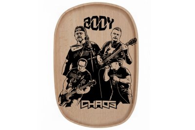 Gravírovaný Podnos 30x20 cm